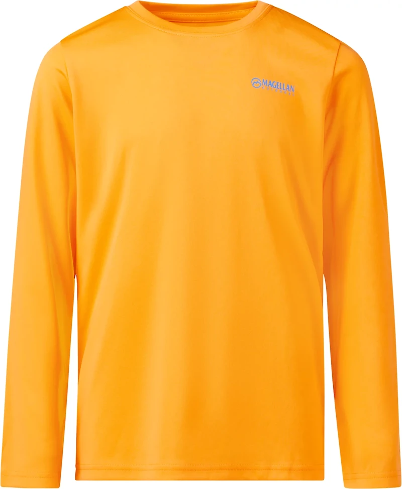 Magellan Outdoors Boys’ Casting Crew Fish Back Long Sleeve T-shirt