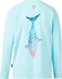 Magellan Outdoors Boys’ Casting Crew Fish Back Long Sleeve T-shirt
