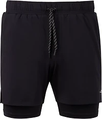 BCG Men's Tech Knit 2 1 Shorts 7 in.