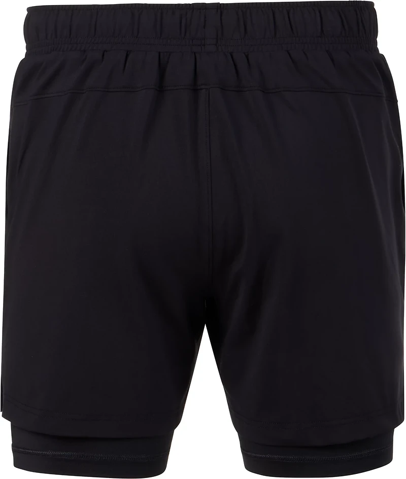 BCG Men's Tech Knit 2 1 Shorts 7 in.