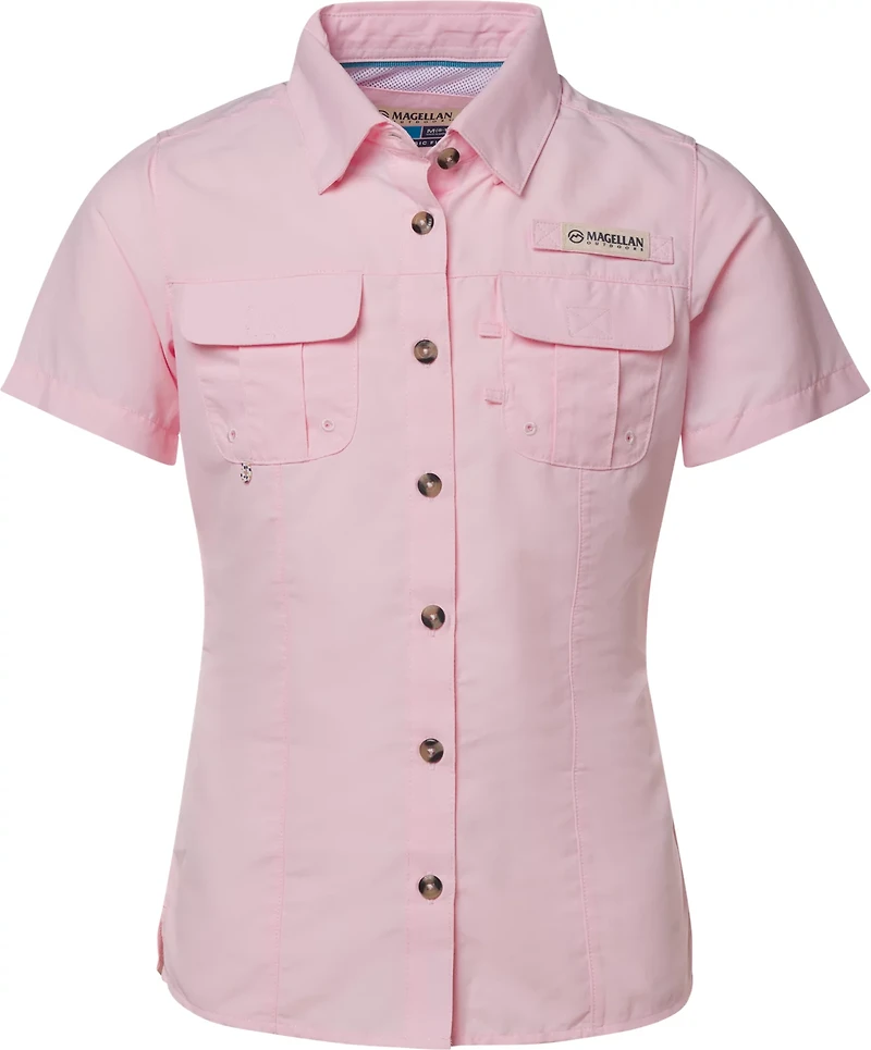 Magellan Girls' Laguna Madre Short Sleeve Fishing Shirt