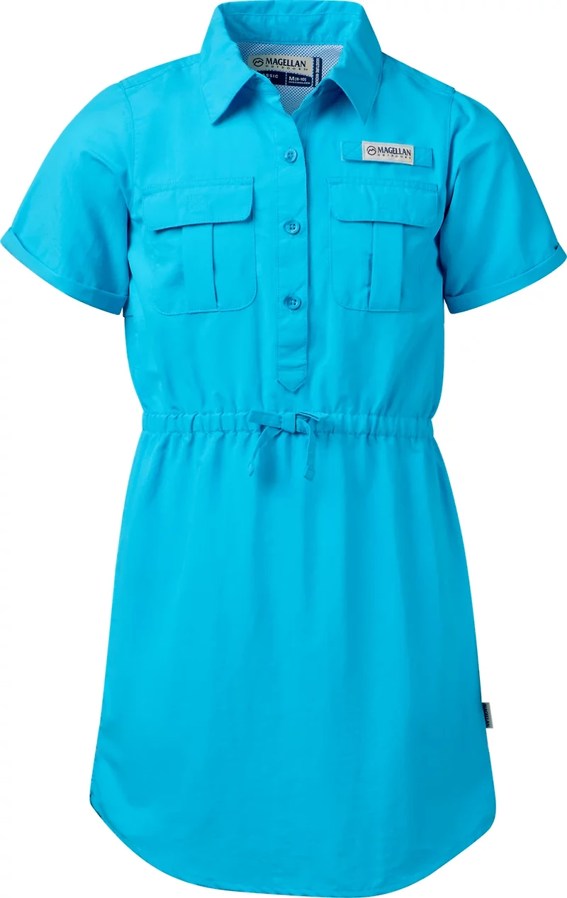 Magellan Outdoors Girls' Laguna Madre Short Sleeve Dress