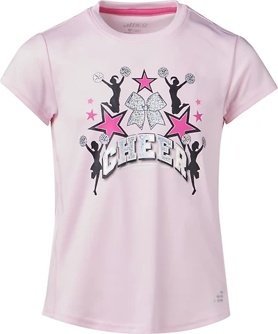 BCG Girls’ Training Turbo Sparkle Cheer T-Shirt