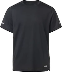 BCG Boys' Run Grid Mesh Spring Short Sleeve T-shirt