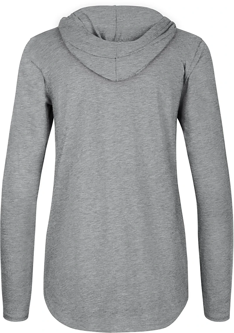 '47 Women's Chicago Bears Cross Script Piper Long Sleeve Hoodie