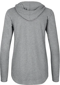 '47 Women's Chicago Bears Cross Script Piper Long Sleeve Hoodie