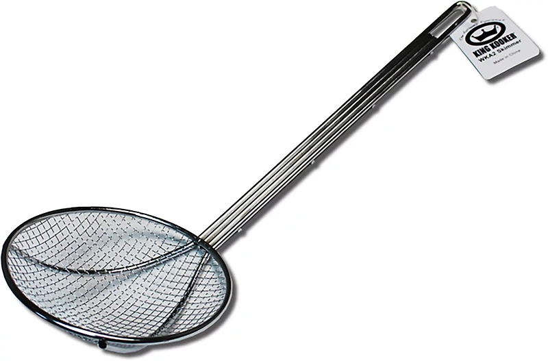 King Kooker 20 in Skimmer with 6 in Wire Mesh Bowl
