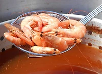 King Kooker Heavy-Duty 36 in Chrome-Plated Skimmer with 9 in Wire Mesh Bow