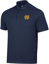 Under Armour Men's University of Notre Dame Primary Logo Pique Polo Shirt