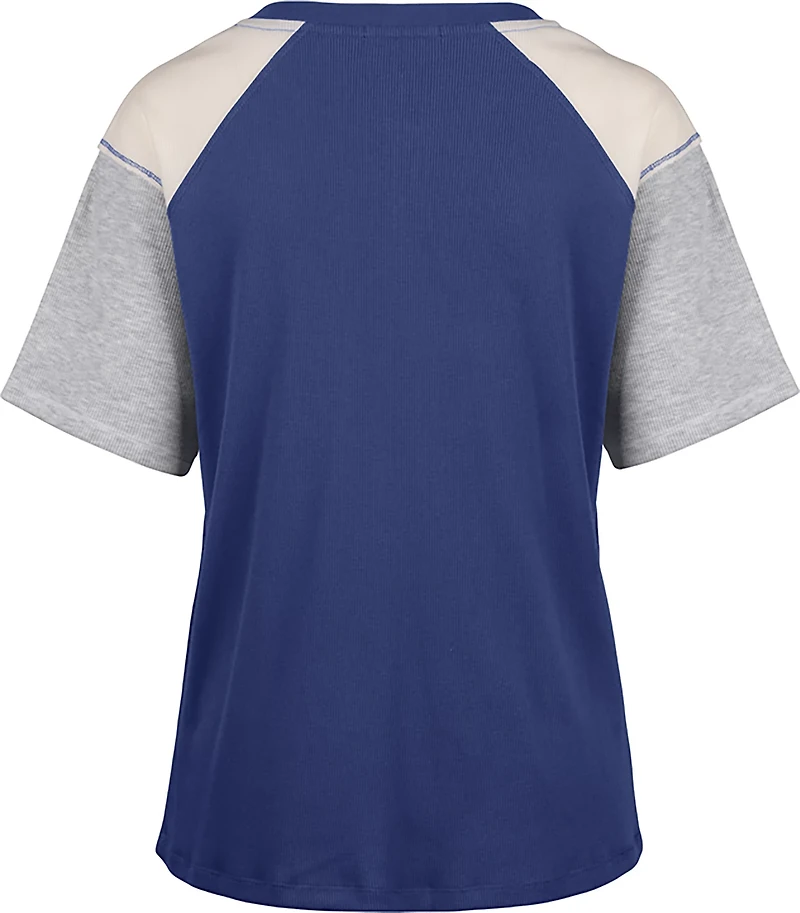 '47 Women's Texas Rangers Underline Harvey Short Sleeve Henley