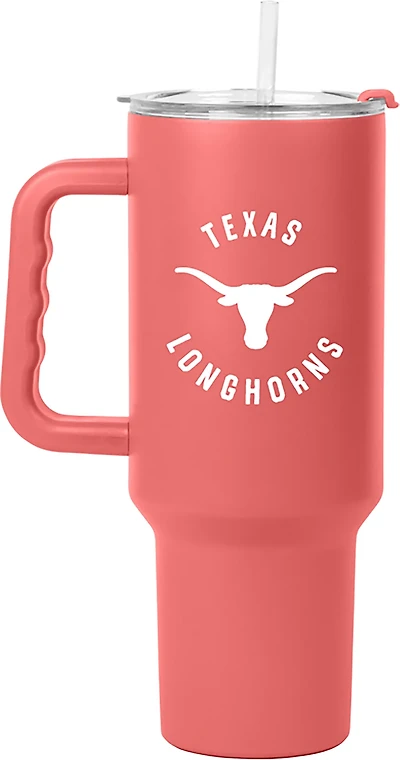 Logo Brands University of Texas 40 oz Powder Coat Tumbler