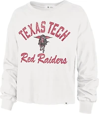 '47 Texas Tech University Women's Wrapped Up Parkway Long Sleeve Graphic T-shirt