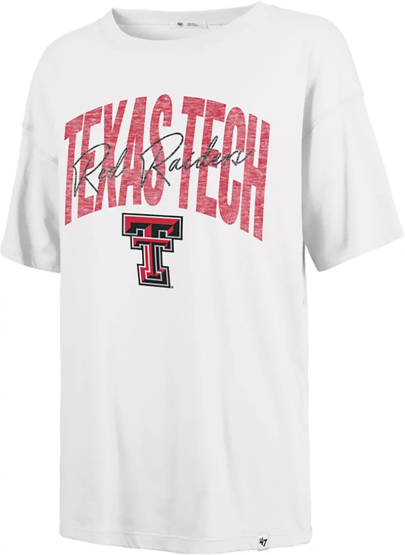 '47 Women's Texas Tech Red Raiders Muse Sadie Short Sleeve T-shirt