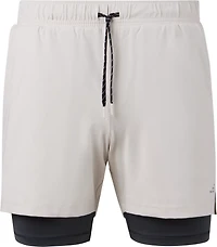 BCG Men's Tech Knit 2 1 Shorts 7 in.