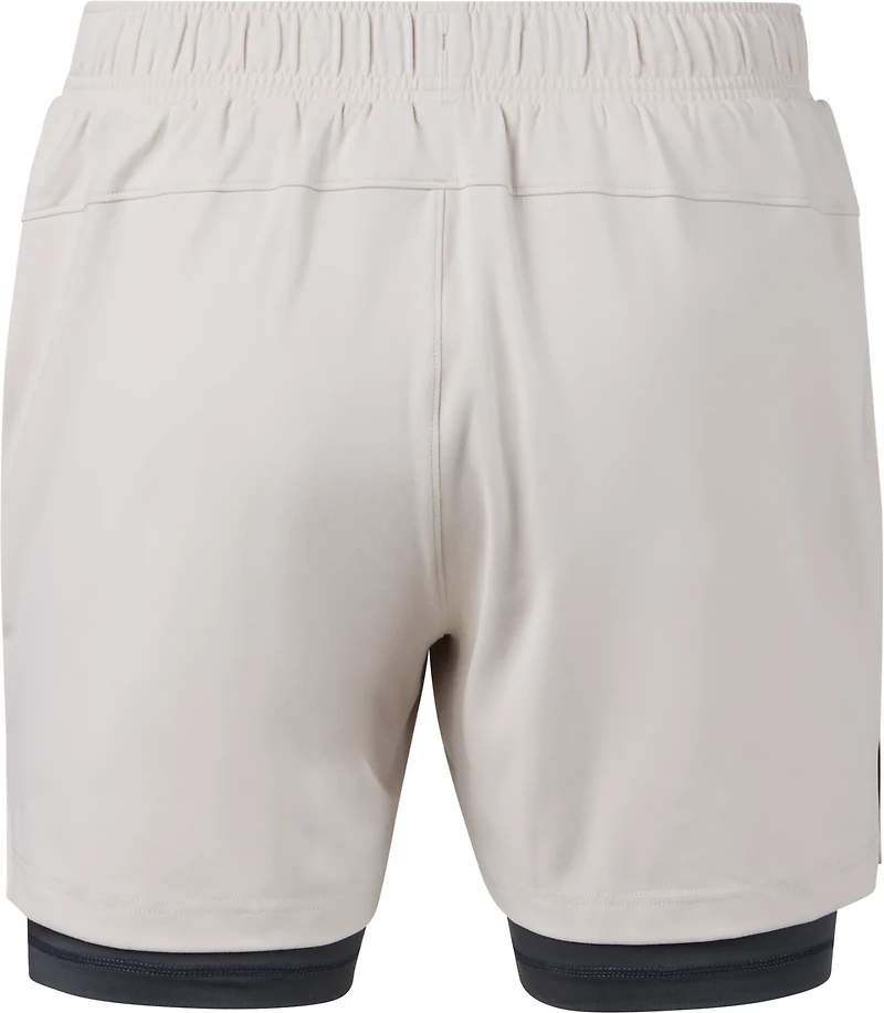 BCG Men's Tech Knit 2 1 Shorts 7 in.