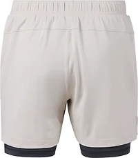 BCG Men's Tech Knit 2 1 Shorts 7 in.