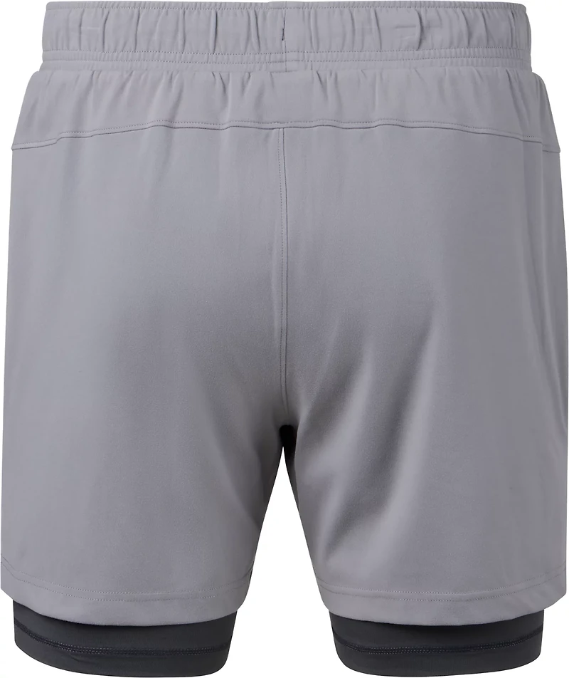 BCG Men's Tech Knit 2 1 Shorts 7 in.