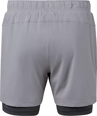 BCG Men's Tech Knit 2 1 Shorts 7 in.