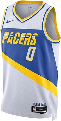 Nike Men's Indiana Pacers Tyrese Haliburton Swingman City Edition Jersey