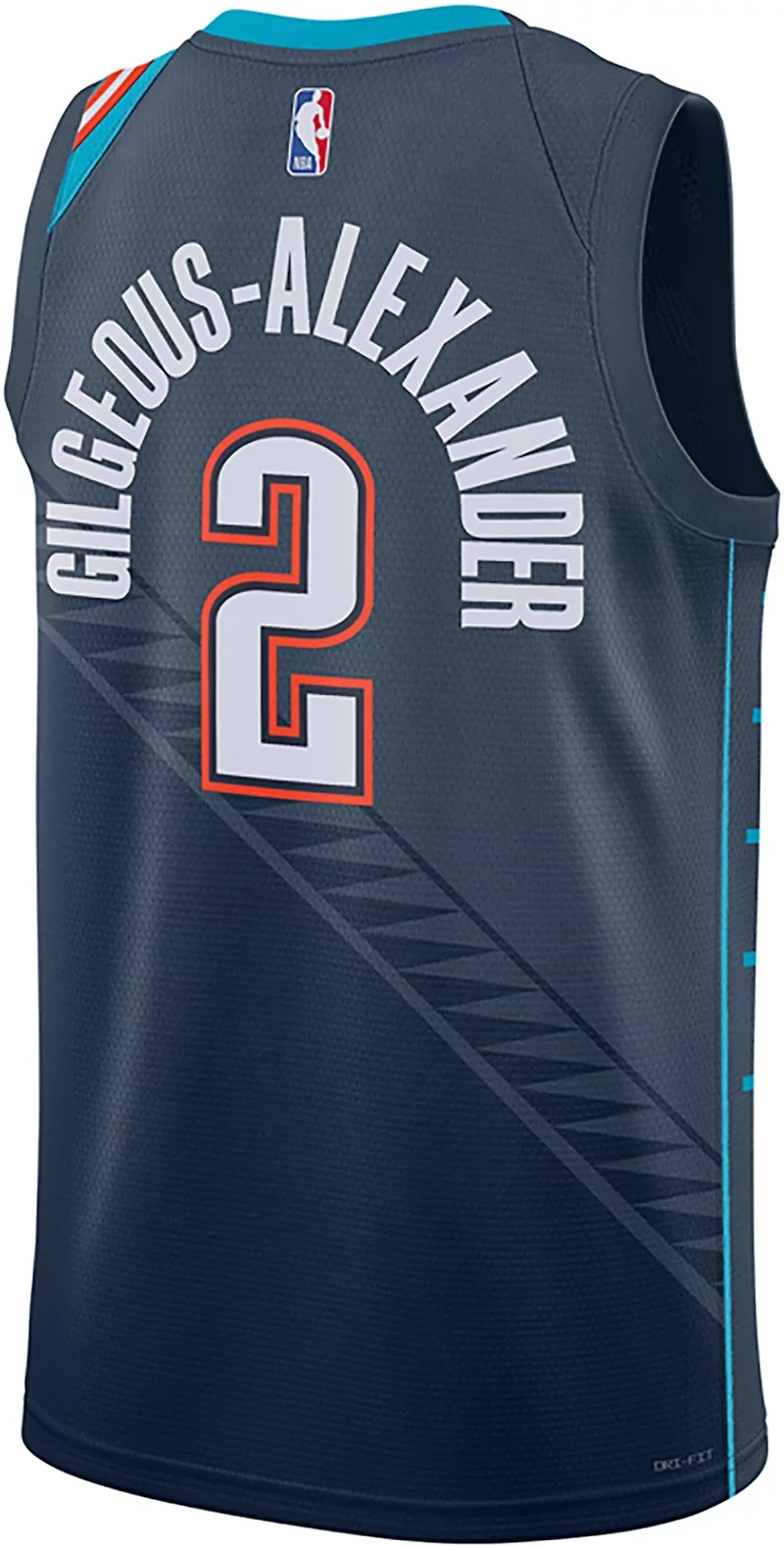 Nike Men's Oklahoma City Thunder Shai Gilgeous-Alexander Swingman Edition Jersey