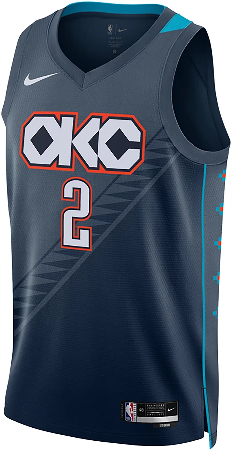 Nike Men's Oklahoma City Thunder Shai Gilgeous-Alexander Swingman Edition Jersey