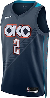 Nike Men's Oklahoma City Thunder Shai Gilgeous-Alexander Swingman Edition Jersey