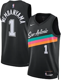 Nike Men's San Antonio Spurs Victor Wembanyama Swingman City Edition Jersey