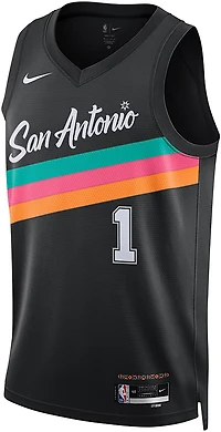 Nike Men's San Antonio Spurs Victor Wembanyama Swingman City Edition Jersey