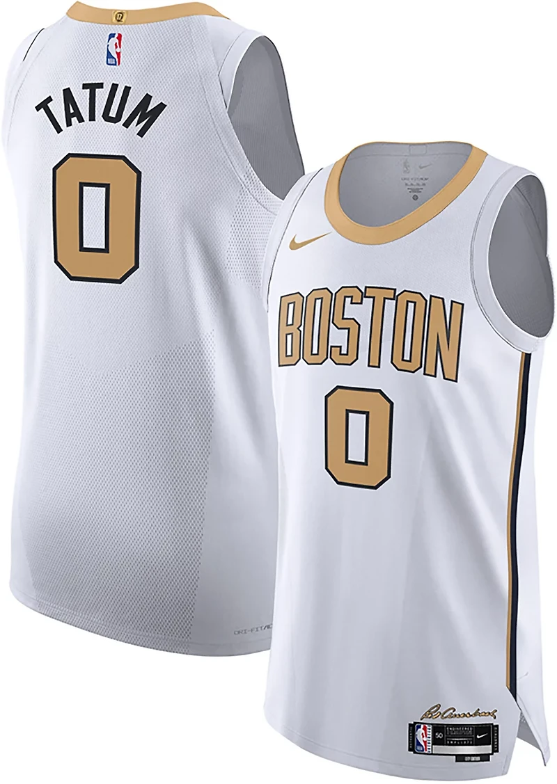Nike Men's Boston Celtics 2025 City Edition Jayson Tatum Authentic Jersey