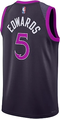 Nike Men's Minnesota Timberwolves 2025 City Edition Anthony Edwards Swingman Jersey