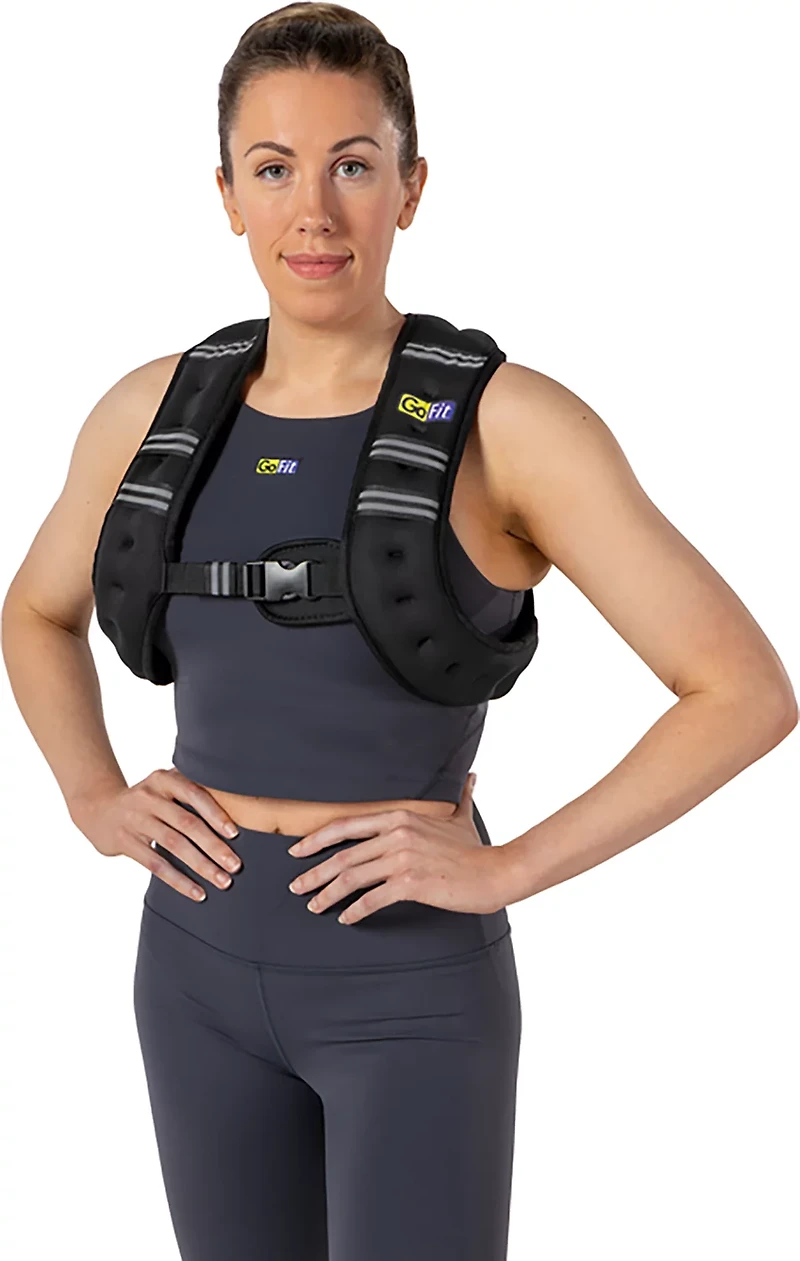 GoFit Neoprene 10 lb Weighted Vest
