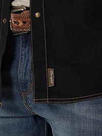 Wrangler Men's Retro Premium Long Sleeve Snap Shirt