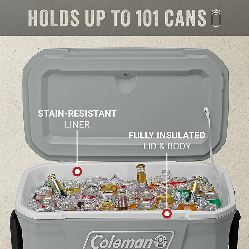 Coleman 316 Series qt Wheeled Hard Cooler