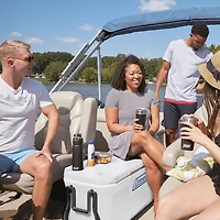 Coleman 316 Series 100 qt Marine Wheeled Hard Cooler