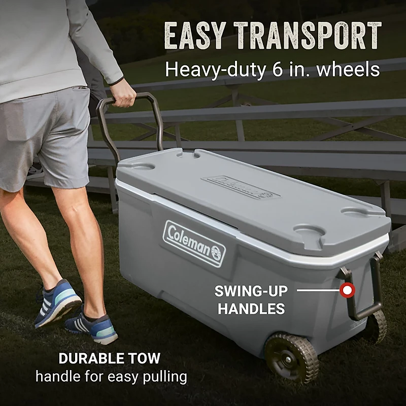 Coleman 316 Series 100 qt Wheeled Hard Cooler
