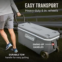 Coleman 316 Series 100 qt Wheeled Hard Cooler