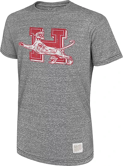 Retro Brand Men's University of Houston Roaring Cougar Graphic T-shirt