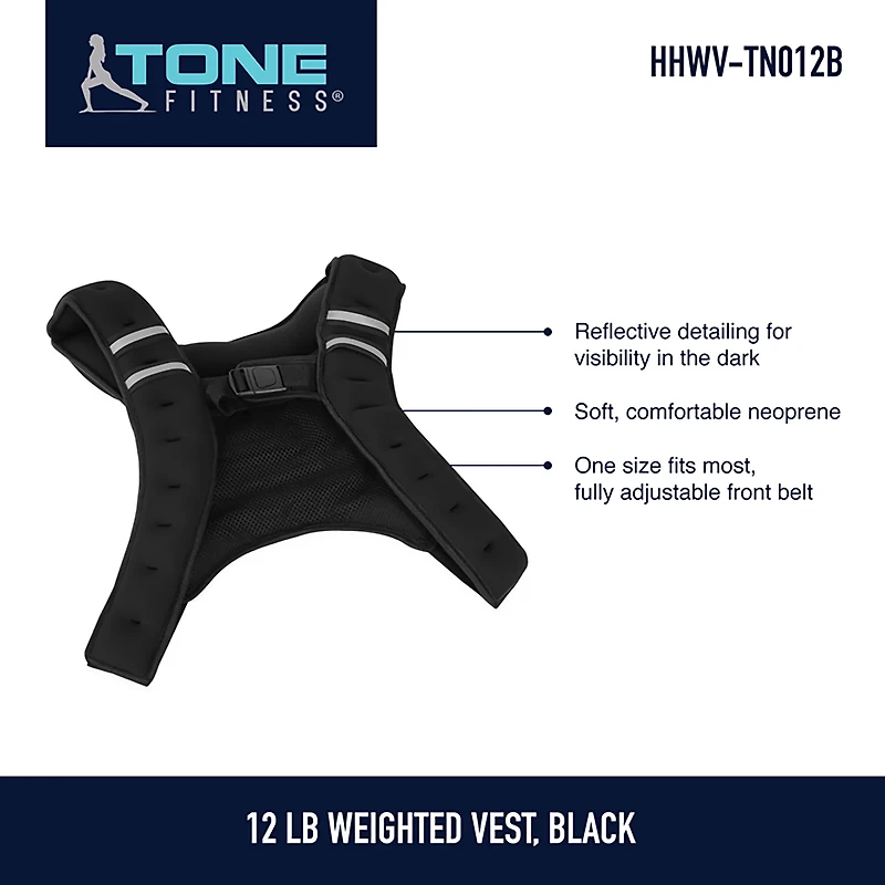 CAP Barbell Tone 12 lb Weighted Vest