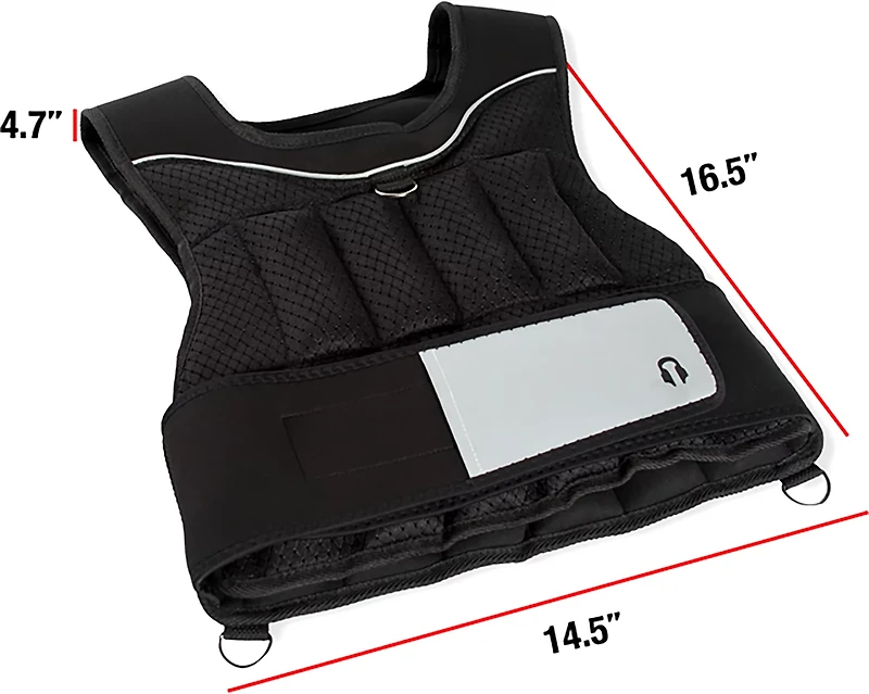 CAP Barbell 20 lb Adjustable Weighted Vest