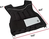 CAP Barbell 20 lb Adjustable Weighted Vest