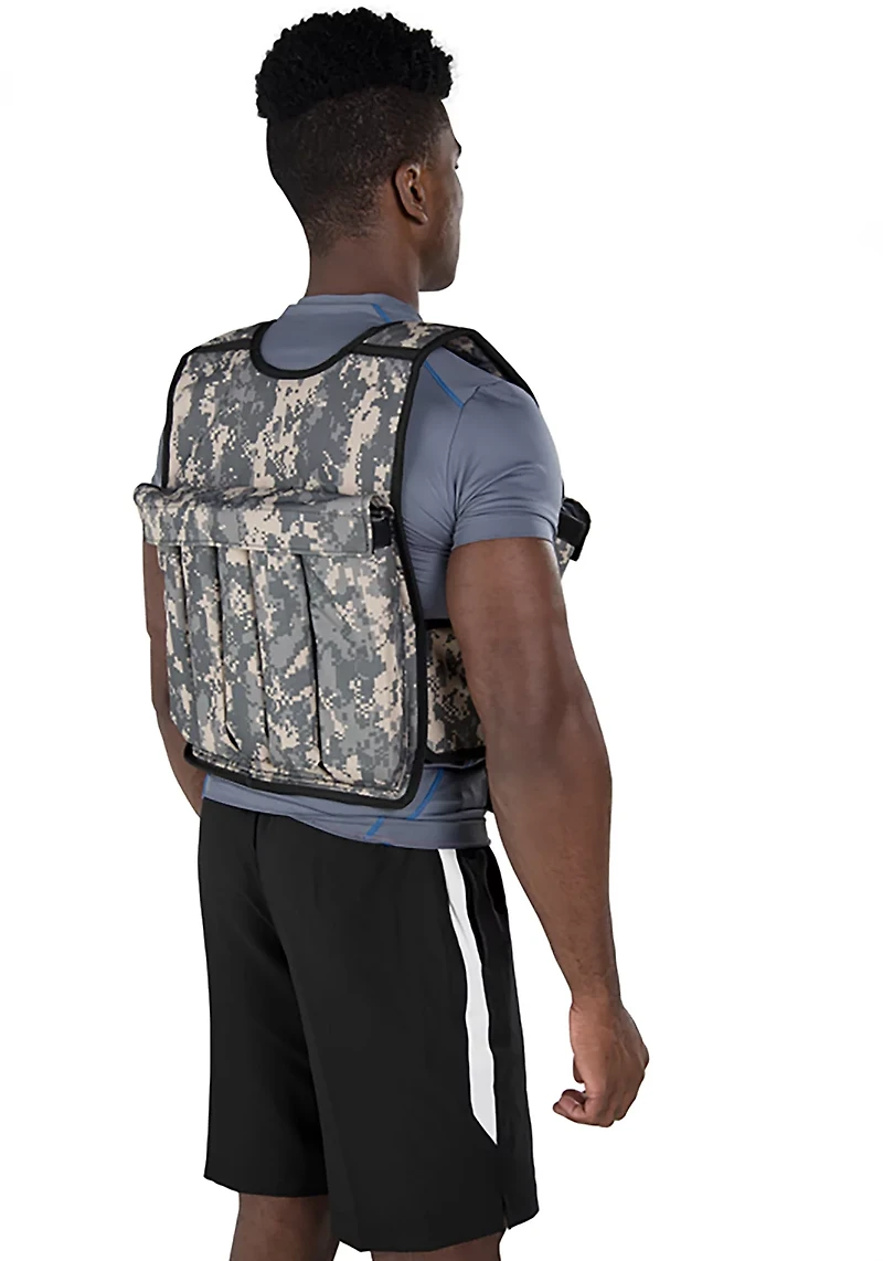 CAP Barbell 40 lb Camo Adjustable Weighted Vest