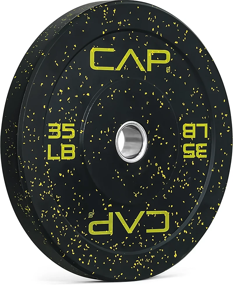 CAP Barbell Olympic Speckled Bumper Plate