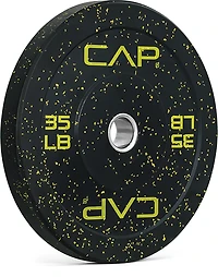 CAP Barbell Olympic Speckled Bumper Plate