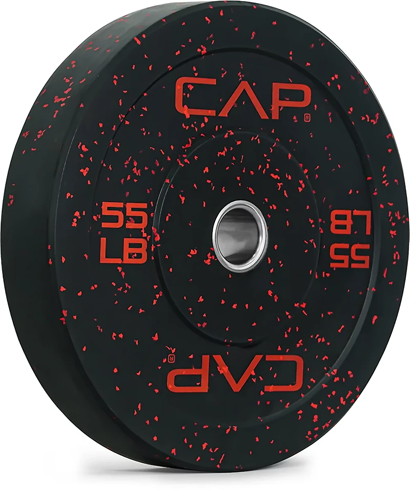 CAP Barbell Olympic Speckled Bumper Plate