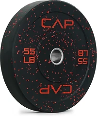 CAP Barbell Olympic Speckled Bumper Plate