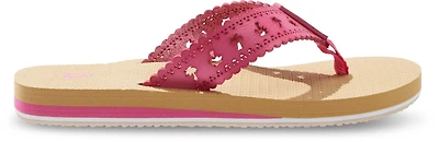 O'Rageous Girls' Palm Tree Chopout Flip Flops