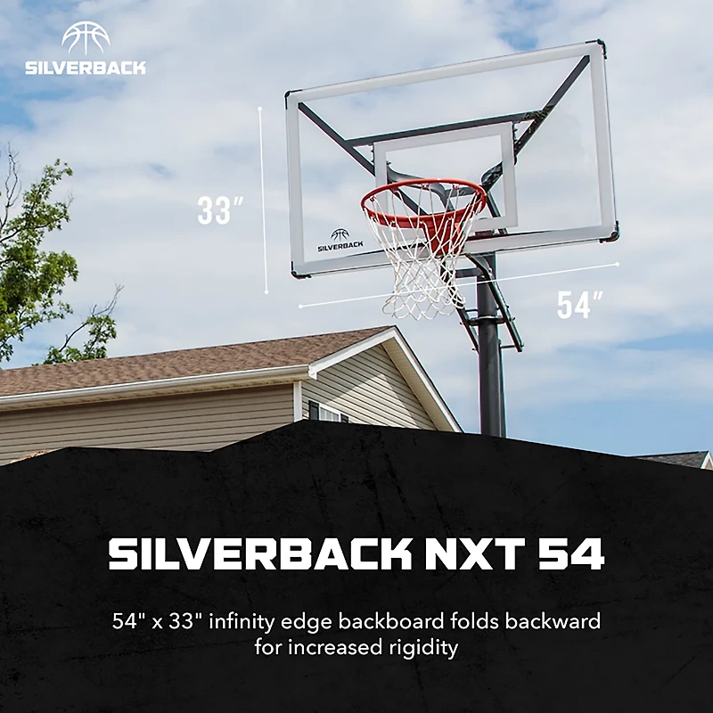 Silverback NXT 54 in In-Ground Basketball Hoop
