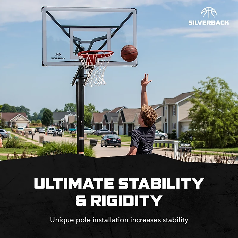 Silverback NXT 54 in In-Ground Basketball Hoop