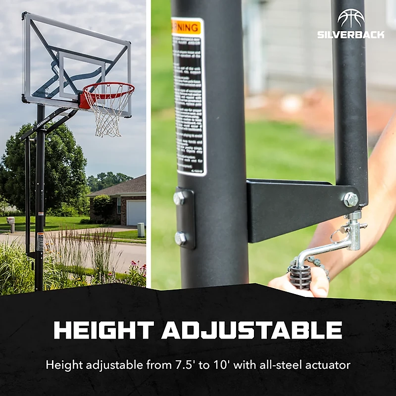 Silverback NXT 54 in In-Ground Basketball Hoop