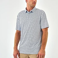 BURLEBO Men's Texas Pride Performance Polo Shirt